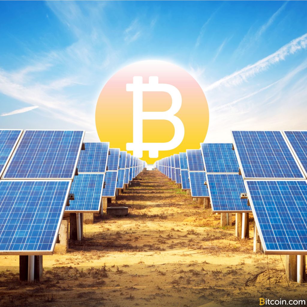 crypto mining with solar power
